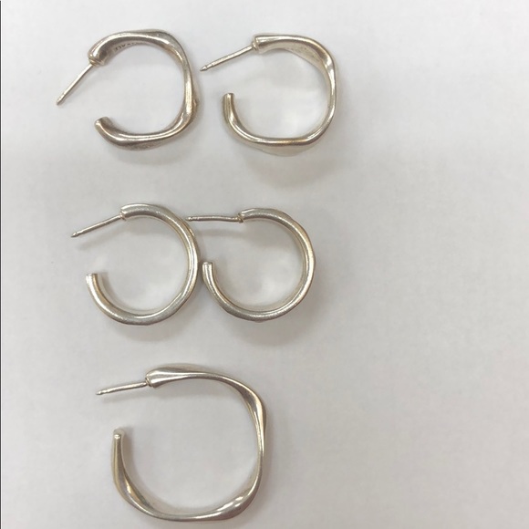 PANDORA HOOPS EARRING SINGLE - Picture 2 of 4